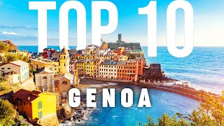 10 BEST Things To Do In Genoa  Genoa Travel Guide [upl. by Reffotsirk821]