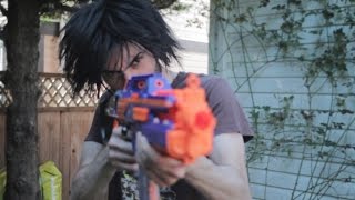 Nerf War Blaster Battle [upl. by Oatis]