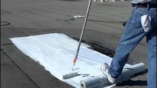 How to Install Elastomeric Roof Coating  Flat Roofs [upl. by Nivrad841]