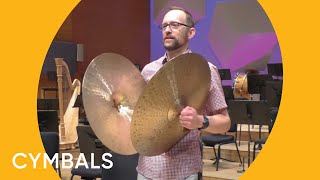 Guide to the Orchestra Cymbals Demonstration  Minnesota Orchestra [upl. by Milurd]