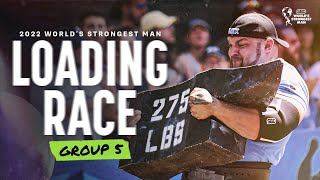 LOADING RACE Group 5  2022 Worlds Strongest Man [upl. by Hteb390]