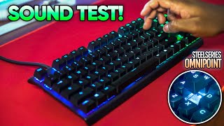 SteelSeries Apex Pro TKL Sound Test Is It Worth The Price [upl. by Millar]