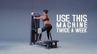 Standing Abductor Machine  tutorial  Panatta  FitEvo [upl. by Eveineg]