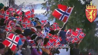 National Anthem of Norway Ja vi elsker dette landet [upl. by Ellevehs948]