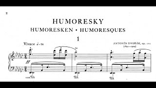 A Dvořák – Humoresques Op 101 Firkušný [upl. by Aaron648]