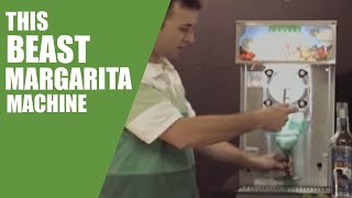 Grindmaster Crathco 3311 Frozen Beverage Dispenser  Margarita Texas [upl. by Arotahs342]