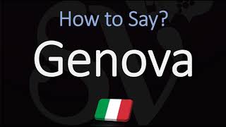 How to Pronounce Genova CORRECTLY [upl. by Gildus]