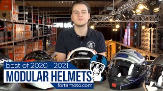 5 BEST Modular Helmets of 2020  2021  FortaMotocom [upl. by Nahtaj]