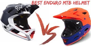 Best Enduro MTB Helmet 2019  Fox Proframe vs Giro Switchblade [upl. by Joao]