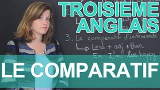 Le comparatif  Anglais  3e  Les Bons Profs [upl. by Jew]