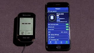 TUTO  COMMENT INSTALLER SON APPLI BRYTON EN LA PAIRANT AVEC UN RIDER 420 [upl. by Bergeron485]