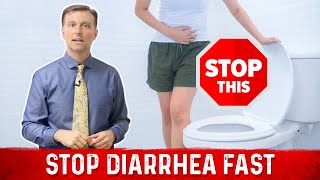 How to Stop Diarrhea Fast Using Easy Home Remedies – Dr Berg [upl. by Aisined]