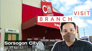 CITI Hardware Tour   Sorsogon City [upl. by Aerbma]