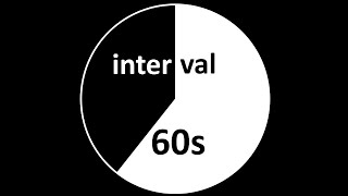 Interval Timer 1 Minute [upl. by Carolus]