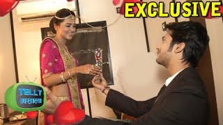 Exclusive Interview Lakshya Proposes Ragini On The Sets Of Swaragini  Colors [upl. by Platus136]