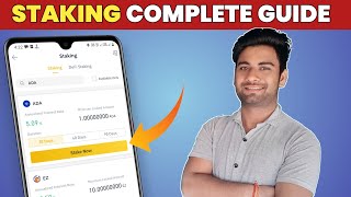 Staking cryptocurrency explained  How to stake crypto  Vishal Techzone [upl. by Radnaxela]