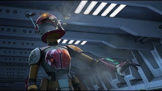 Star Wars Sabine Wren getting Shot Compilation [upl. by Proud]