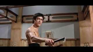 Bruce Lee  Best Ever Nunchaku Demonstration [upl. by Yenoh]