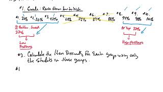 Item Analysis Part 4 Calculating Item Discrimination [upl. by Neelcaj]