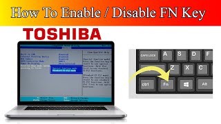 How to Enable fn key on Windows 10 Toshiba Laptop [upl. by Atiluj534]