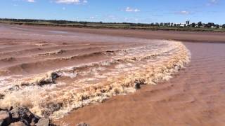 Bay of Fundy Tidal Bore at Truro Nova Scotia [upl. by Maiga]