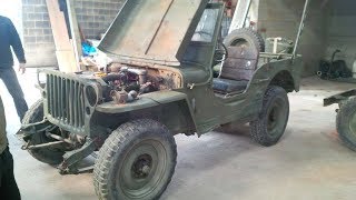 Restauration jeep willys 1945 [upl. by Madid]