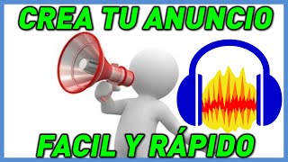 COMO HACER UN ANUNCIO EN AUDACITY  SELVIN LA VOZ [upl. by Jessey]