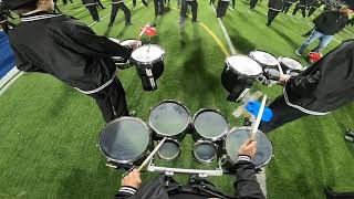 The Woodlands HS Marching Band Quad Cam 2020  Geoffrey Curtin [upl. by Davies]