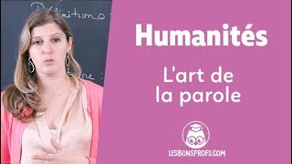 Lart de la parole  Humanités  1ère  Les Bons Profs [upl. by Tabshey185]