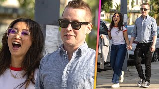 Macaulay Culkin and Brenda Song Show PDA During RARE Outing [upl. by Lowndes996]