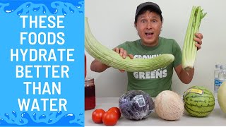 These FOODS Hydrate You Better than Drinking Water [upl. by Adnanref498]