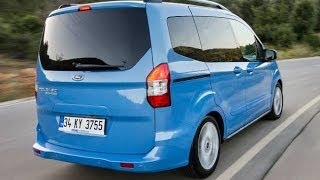 Test  Ford Tourneo Courier [upl. by Orgalim]