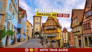 Discover ROTHENBURG Bavarias Hidden Gem  Things To Do [upl. by Ciprian]