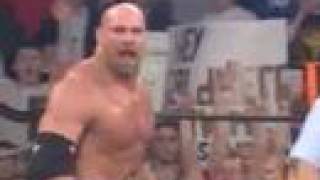 Goldberg vs The Giant Big Show WCW [upl. by Ahseikan680]