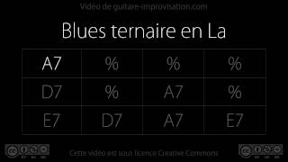 Blues Backing Track in A 90bpm [upl. by Erkan]