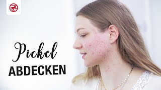 Pickel abdecken  Makeup Tutorial  mit Hanna Bohnekamp [upl. by Burt]