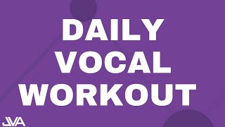 Daily Singing Exercises For An Awesome Voice [upl. by Dnama]