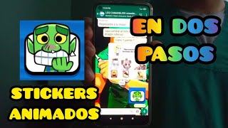 Como convertir videos y Gif en STICKERS ANIMADOS para Whatsapp ✅✅ [upl. by Leopoldeen]