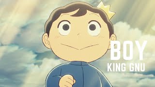 【王様ランキング】King Gnu  BOY  繁體中文字幕 [upl. by Pratte240]