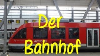 Learn German Der Bahnhof [upl. by Meter]