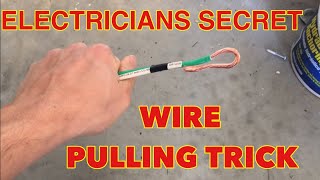 Electrical Wire pulling secret string move [upl. by Convery]