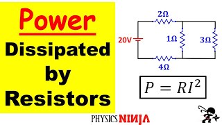 DC Circuits  Power Dissipated in Resistors [upl. by Aicetel692]