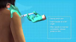 Trapezius Muscle Spasm Trigger Point Injection [upl. by Ahsieit]