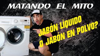 JABÓN LÍQUIDO O JABÓN EN POLVO  Secreto revelado Lavadoras [upl. by Scotty]