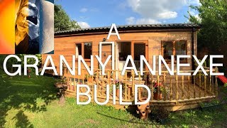 Granny Annexe Build A Flat Pack Home in the Garden from Start to Finish TimeLapse [upl. by Barstow]