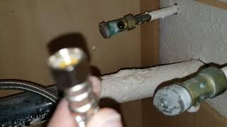 How to Replace Faucet Supply Line EASY [upl. by Repip]