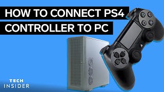 How To Connect Your PS4 Controller To A PC 2022 [upl. by Linskey]