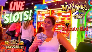 Live Slot Machine Play w 500 😎 Casino Slots Max Bet Bonus amp More [upl. by Eneiluj]