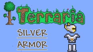 Terraria Armor Guide and Test Silver Armor [upl. by Launce775]