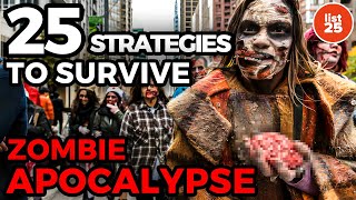 25 BEST Strategies To Survive The Zombie Apocalypse [upl. by Kcirdled426]